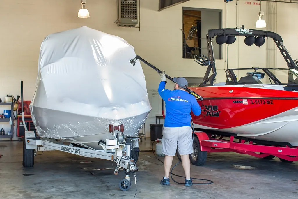 Shrink Wrap Winter Storage